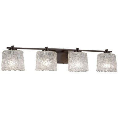 Veneto Luce Era 4 Light Oval Lace Wall Sconce by Justice Design - GLA-8444-30-LACE