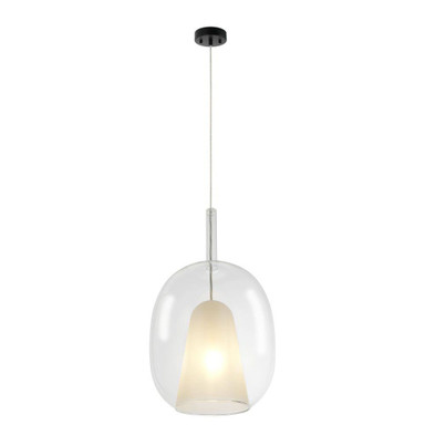 Dusk 60W 1 LED Pendant 17.74 Inch Tall and 9.84 Inch Wide by Artcraft - AC11219