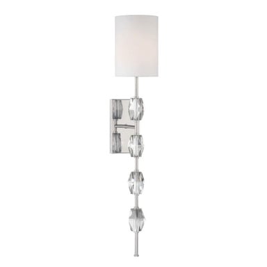 Sebring 1 Light Wall Sconce 32.38 Inch Tall and 6 Inch Wide by Savoy House - 9-9520-1