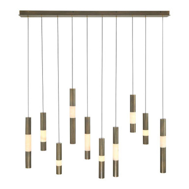 Ronda 7.35W 10 LED Linear Chandelier 19 Inch and 5.25 Inch Wide by Eurofase - 50121