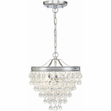 Calypso 3 Light Medium Pendant by Crystorama - 130