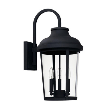 Dunbar 3 Light Outdoor Wall Lantern 22.5 Inch Wide by Capital - 927031
