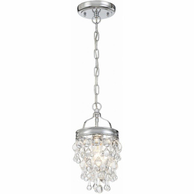 Calypso 1 Light Small Pendant by Crystorama - 131
