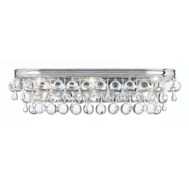 Calypso 6 Light Wall Sconce by Crystorama - 133