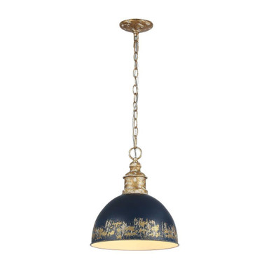 Alison 1 Light Medium Pendant by Golden - 0809-M