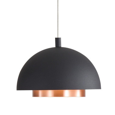 Solsken 8W 1 LED Pendant 5 Inch Tall and 7.13 Inch Wide by Golden - 3632-7