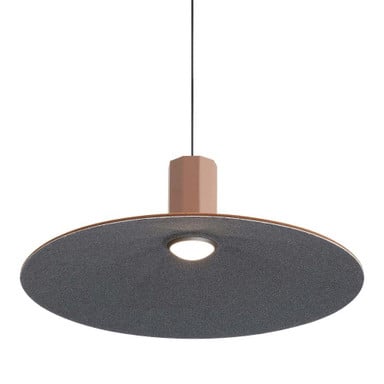 Faroe 12W 1 LED Pendant 7.38 Inch Tall and 19.5 Inch Wide by Golden - 3133-P20