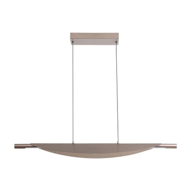 Luma 25W 1 LED Island 5 Inch Tall and 42 Inch Wide by Golden - 6400-LP42