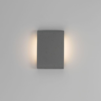 Stela 7W 1 LED Outdoor Wall Lantern 6.25 Inch and 8.75 Inch Wide by Golden - 7280-OWL9