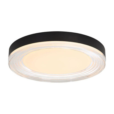 Ondulada 35W 1 LED Flush Mount 1.63 Inch Tall and 15.75 Inch Wide by Golden - 9518-16