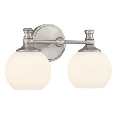 Orlisse 2 Light Bath Vanity 8.5 Inch Tall and 14.75 Inch Wide by Millennium - 201102