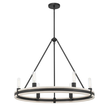 Rovessa 6 Light Chandelier 25.5 Inch Tall and 32 Inch Wide by Millennium - 207106