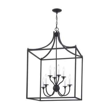 Prescott 8 Light Chandelier 37 Inch Tall and 24 Inch Wide by Atlas - CL11300
