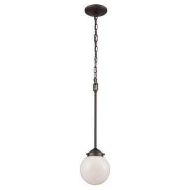 Beckett 1 Light Mini Pendant 7 Inch Tall and 6 Inch Wide by Atlas - CL11536