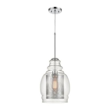 Herndon 1 Light Pendant 16 Inch Tall and 11 Inch Wide by Atlas - CL11778