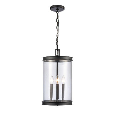 Mendoza 3 Light Pendant 19 Inch Tall and 10.25 Inch Wide by Atlas - CL11800