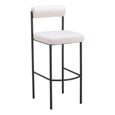 Livorno Barstool (Set of 2) 40.2 Inch Tall and 16.1 Inch Wide by Zuo Modern - 109812_p