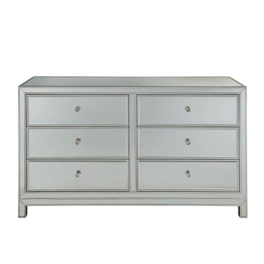 Loxley South 32 Inch 6 Drawer Mirrored Cabinet by Bailey Street Home - 779-BEL-688725