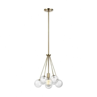 Bronzeville 1 Light Medium Pendant by Visual Comfort Studio - 6514301