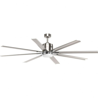 Hill Copse View Wide Ceiling Fan 1 Light Damp Rated 72 Inch wide by BSH - 70-BEL-675041