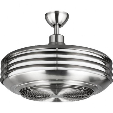 Carters Quay Wide Ceiling Fan 1 Light Damp Rated 22.88 x 17.75 Inch by BSH - 70-BEL-756756