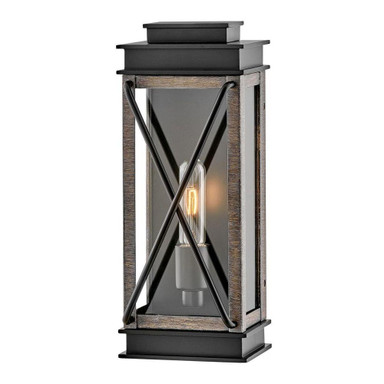 Montecito 1 Light Candle Style Outdoor Wall Lantern by Hinkley - 11190