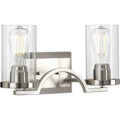 St Vincent Wood 2 Light Vanity Light by BSH - 70-BEL-930193