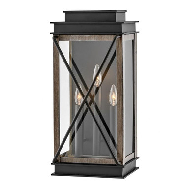 Montecito 3 Light Outdoor Candle Style Wall Lantern by Hinkley - 11195