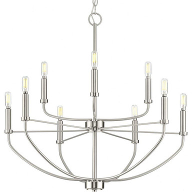 Newman Hills 9 Light Large Chandelier by BSH - 70-BEL-1043655