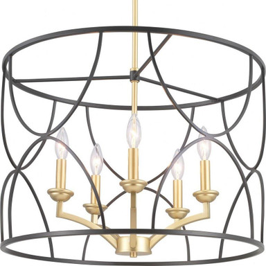 Yew Tree Street 5 Light Medium Chandelier by BSH - 70-BEL-756697
