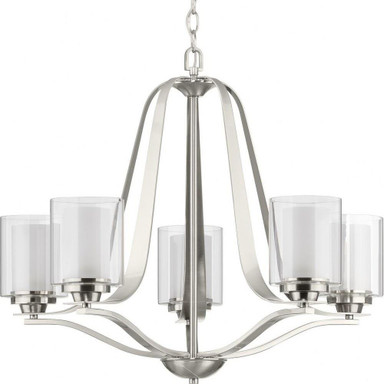 White Hart Square 5 Light Large Chandelier by BSH - 70-BEL-930174