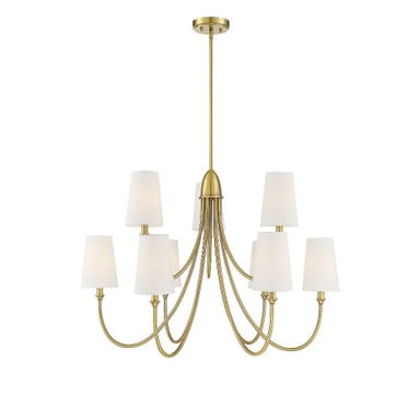 Cameron 9 Light Oversized Chandelier by Savoy House - 1-2541-9