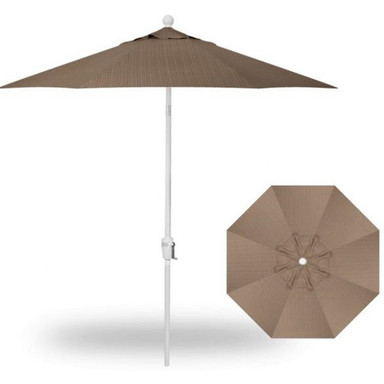 7.5 Foot Aluminum Crank Lift Octagon Market Umbrella by Treasure Garden - UM907