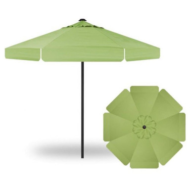 Replacement Canopy Round Single Vent Umbrella Valence by Treasure Garden - replace-round-swv-val