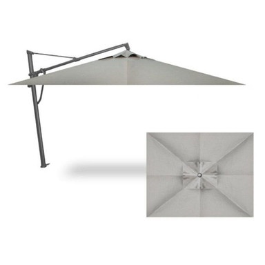 10x13 Foot Aluminum Manual Rectangle Cantilever Umbrella by Treasure Garden - AKZPRT
