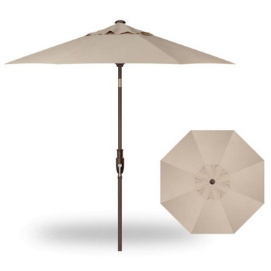 Replacement Round Single Wind Vent Umbrella Canopy by Treasure Garden - replace-round-swv-no-val
