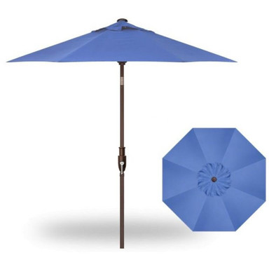 Replacement Round Single Wind Vent Umbrella Canopy by Treasure Garden - replace-round-swv-no-val