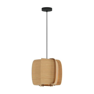 Alba 40 1 Light Pendant 13 Inch Tall and 15.75 Inch Wide by Bruck - WEP-ALB-40-LE26