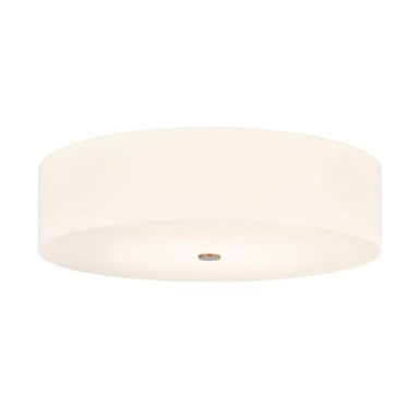Acryluxe Classic 6 Light Flush Mount 30 Inch Wide by Justice Design - ACR-9733