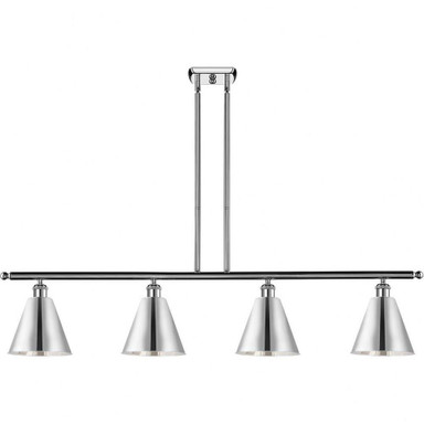 Ballston Cone 4 Light Oversized Island Chandelier by Innovations 516-4l-48