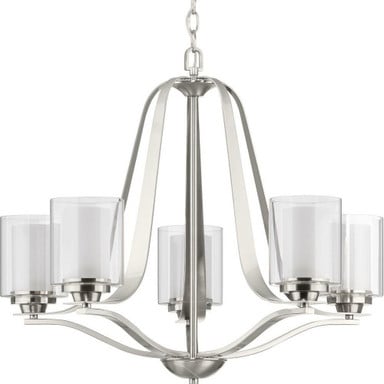 Kene 5 Light Large Chandelier by Progress - P400095