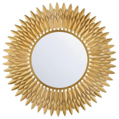 Broche Mirror 30 Inch Tall and 30 Inch Wide by Crystorama - BRH-M530