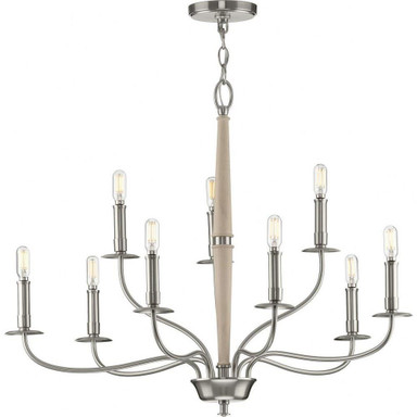 Durrell 9 Light Large Chandelier by Progress - P400200