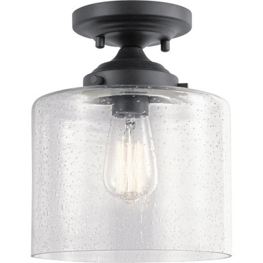 Winslow 1 Light 8.5 Inch Wide Semi Flush Mount by Kichler - 44033