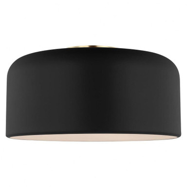 Malone 1 Light 13.75 Inch Wide Flush Mount by Visual Comfort Studio - 7605401