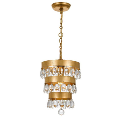 Perla 1 Light Mini Pendant by Crystorama - 6103
