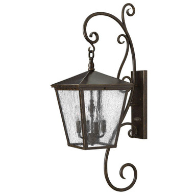 Trellis 4 Light Candle Style Wall Lantern 35.75 Inch Tall by Hinkley - 1436
