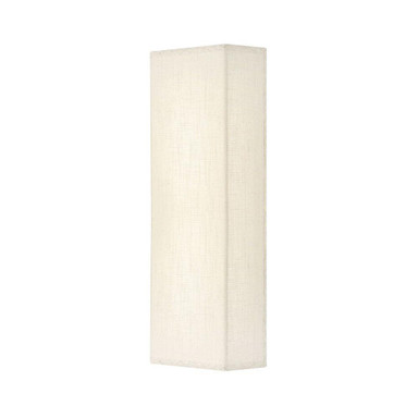 Textile Classic 10W 1 LED Wall Sconce 17 Inch Tall by Justice Design - FAB-5410
