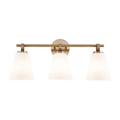 Fusion Bolzano 3 Light Bath Vanity 24 Inch Wide by Justice Design - FSN-8343