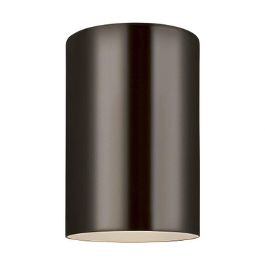 14W 1 LED 5.13 Inch Wide Outdoor Flush Mount by Visual Comfort Studio - 7813897
